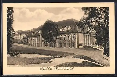 AK Bielefeld, Ansicht der Handwerkerschule