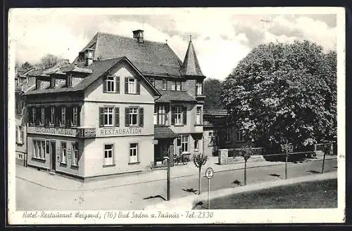 AK Bad Soden a. Taunus, Hotel-Restaurant Weigand