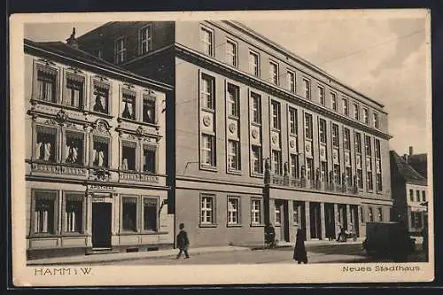 AK Hamm i. W., Neues Stadthaus mit Apotheke