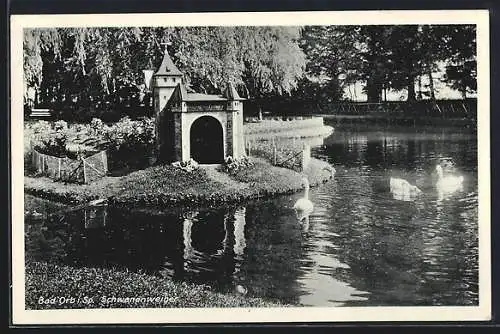 AK Bad Orb i. Sp., Schwanenweiher