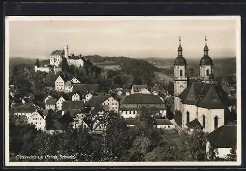 AK Gössweinstein / Fränk. Schweiz, Teilansicht