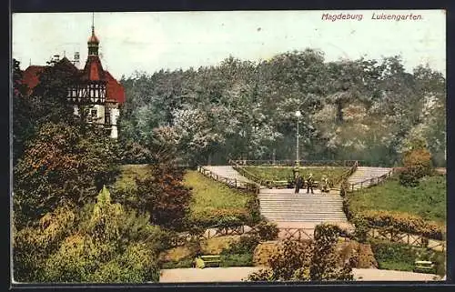 AK Magdeburg, Der Luisengarten