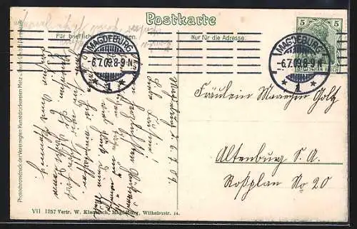 AK Magdeburg, Der Luisengarten