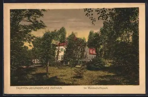 AK Zeithain, Truppen-Übungsplatz, Im Mannschaftspark