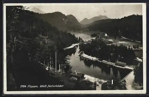 AK Füssen, Städt. Naturbäder