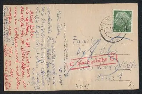 Leporello-AK Köln-Düsseldorfer Rheindampfschiffahrt mit Ansichten von Koblenz, Loreley, Niederwalddenkmal, Mainz