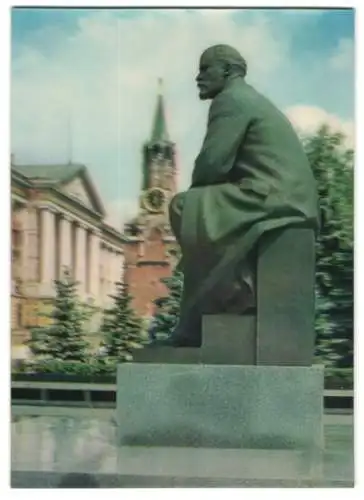 3D-AK Moskau, Lenin-Monument im Kreml