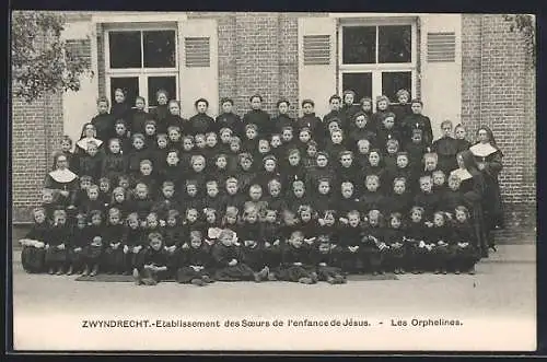 AK Zwyndrecht, Etablissement des Soeurs de l`enfance de Jésus, Les Orphelines