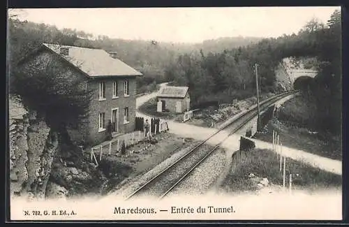 AK Maredsous, Entrée du Tunnel