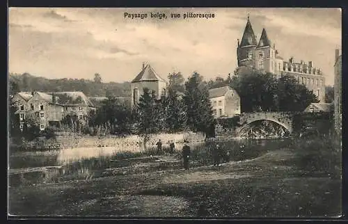 AK Durbuy, Paysage belge