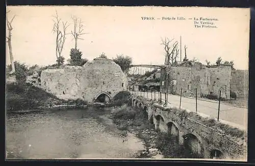 AK Ypres, Porte de Lille