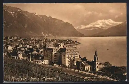 AK Montreux, Eglise allemande