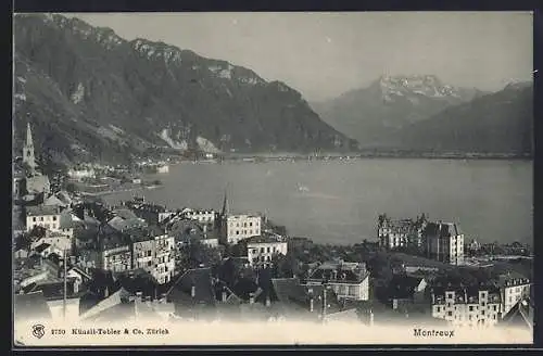 AK Montreux, Blick über den See