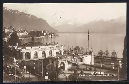 AK Montreux, Pavillon des Sports et Dents du Midi