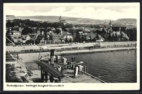 AK Sondershausen / Thüringen, Kinder im Freibad Sonnenblick