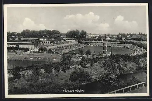 AK Erfurt, Blick auf das Nordbad