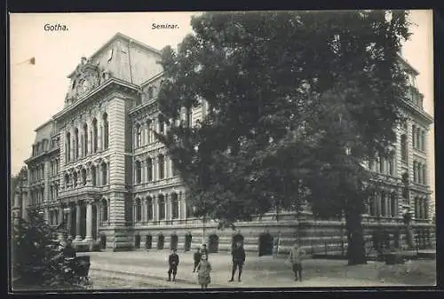 AK Gotha, Kinder vor dem Seminar