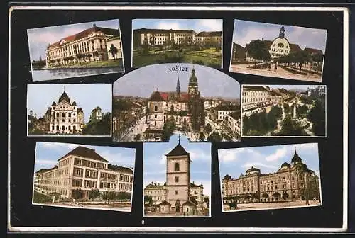 AK Kosice, Urban-Turm, Rathaus