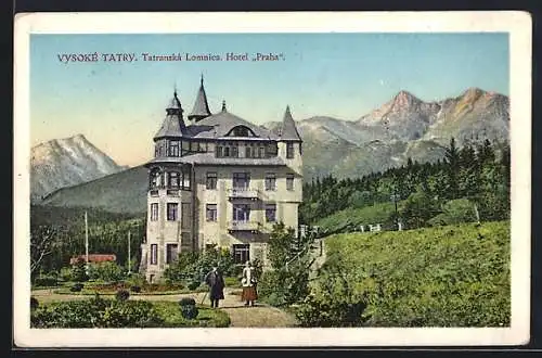 AK Vysoké Tatry /Tatranská Lomnica, Hotel Praha