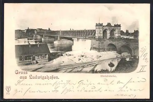 AK Ludwigshafen / Rhein, Rheinbrücke