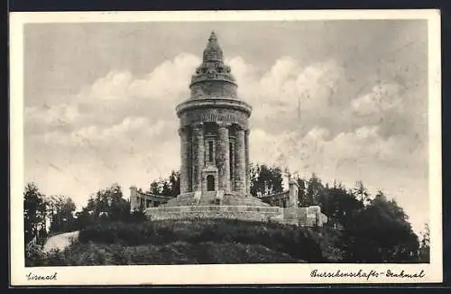 AK Eisenach, Burschenschafts-Denkmal