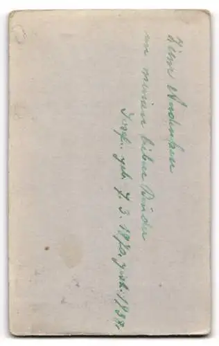 Fotografie Jos. Ott, Fischern, Josef in Anzug und Krawatte