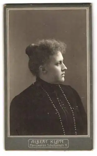 Fotografie Albert Klatt, Eberswalde, Schützenstr. 9, Elsa im Jahr 1905