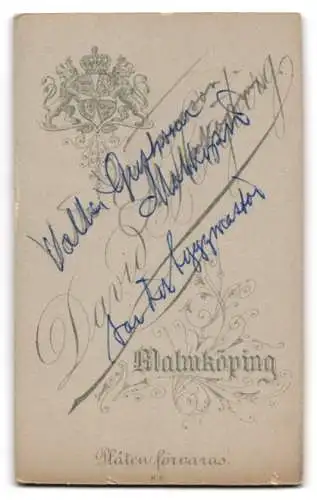 Fotografie David Högberg, Malmköping, Valla Gustafsson als Kleinkind