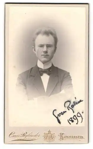 Fotografie Oscar Rylander, Kristianstad, Sven Rosen im jahr 1899