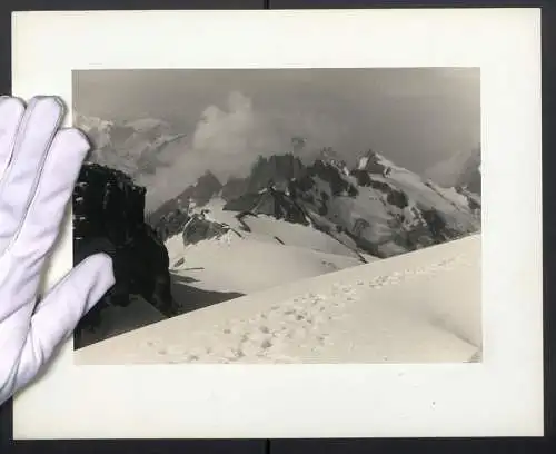 Fotografie unbekannter Fotograf, Ansicht Gross Spannort, Gebirgsmassiv in den Urner Alpen