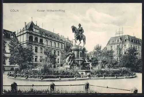 AK Köln-Neustadt, Kaiser Wilhelm Ring