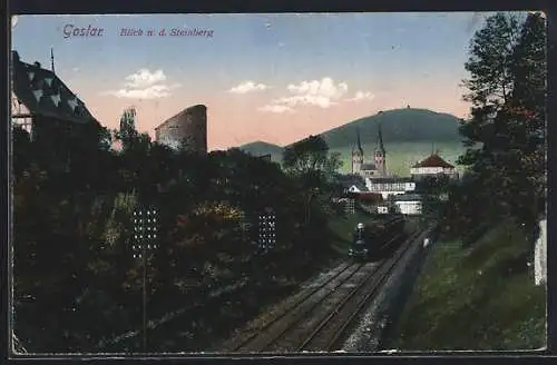 AK Goslar, Blick auf den Steinberg