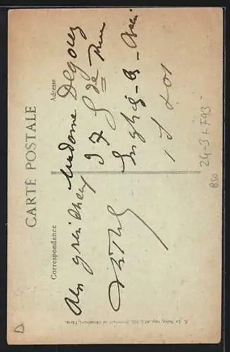 AK La Courneuve, Catastrophe 15 Mars 1918