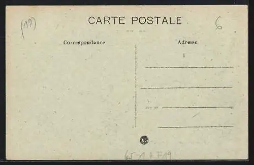 AK Brive, La Gare et la Passerelle