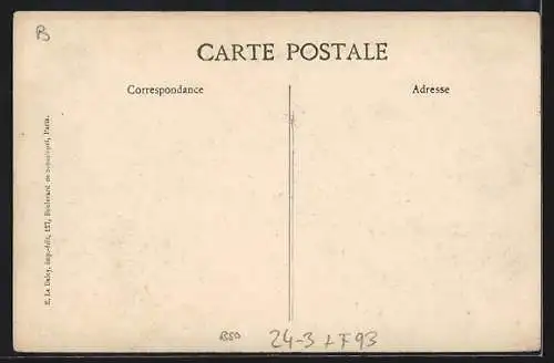 AK Paris, La Catastrophe de Saint-Denis, 4 Mars 1916, Le Cortege quitte la Caserne, Explosion