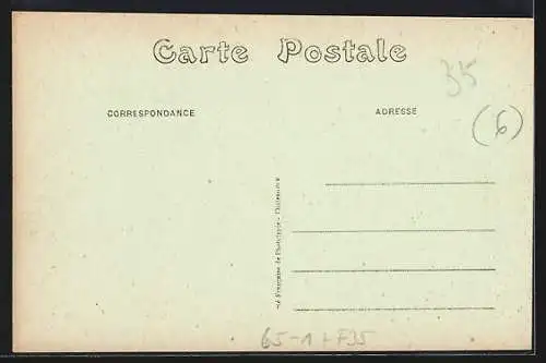 AK Redon, Vue exterieure de la Gare