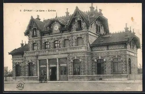 AK Épinay, La Gare