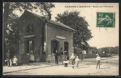 AK Gargan-l`Abbaye, Gare de l`Abbaye