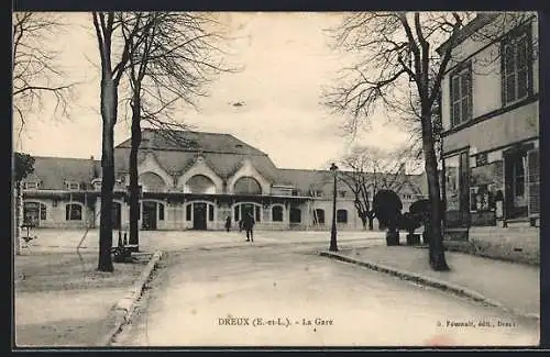 AK Dreux, La Gare