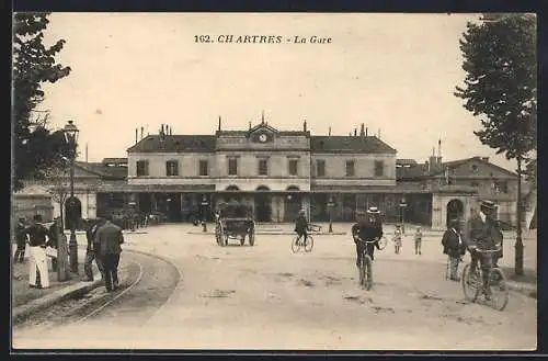 AK Chartres, La Gare