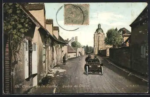 AK Cherré, Circuit de la Sarthe /Autorennen, Sortie