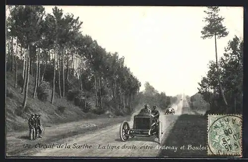 AK Ardenay, Circuit de la Sarthe /Autorennen, La ligne droite entre Ardenay et Bouloire