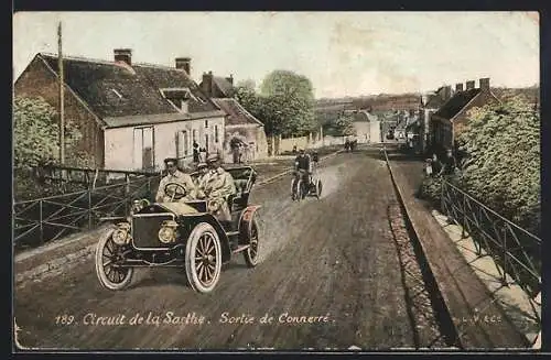 AK Circuit de la Sarthe, Sortie de Connerré, Autorennen