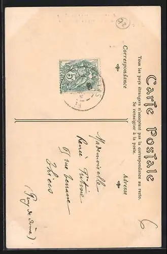 AK Vibraye, Circuit de la Sarthe 1906 /Autorennen, Virage en Foret