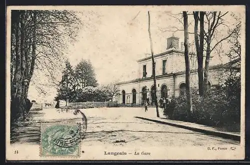 AK Langeais, La Gare