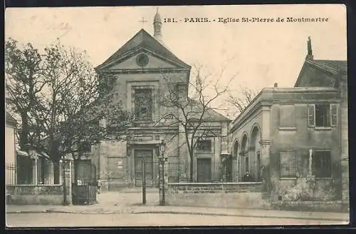 AK Paris, Eglise St-Pierre de Montmartre