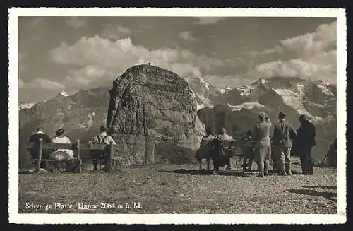 AK Schynige Platte, Blick auf Daube