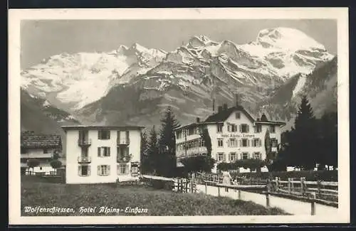 AK Wolfenschiessen, Hotel Alpina-Einhorn