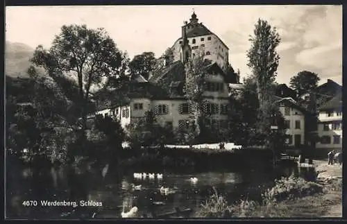 AK Werdenberg, Ansicht vom Schloss