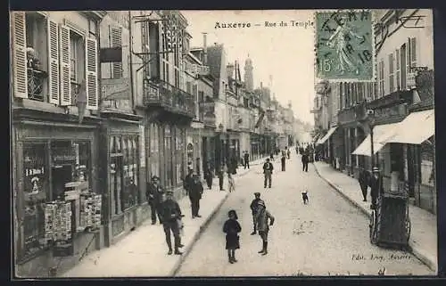 AK Auxerre, Rue du Temple